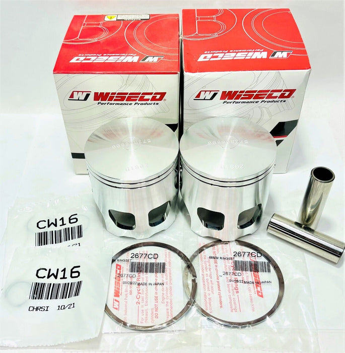 Banshee Wiseco 513M06425 Pistons .25 Over +.010 Pro Lite Forged Piston Set Pair