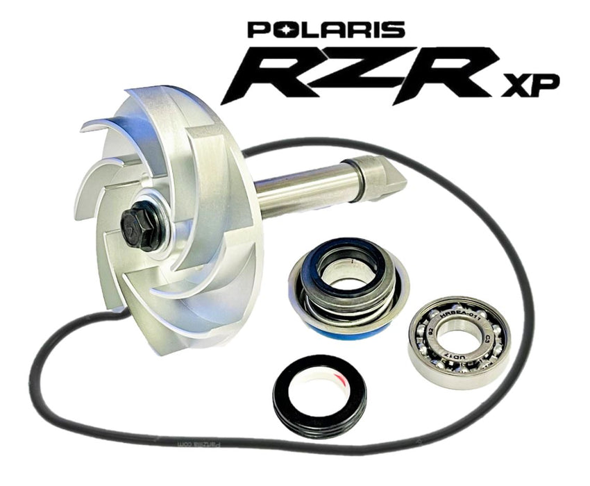XP 1000 XP-4 Billet Water Pump Rebuild Kit Polaris RZR Mech Seal Shaft Complete