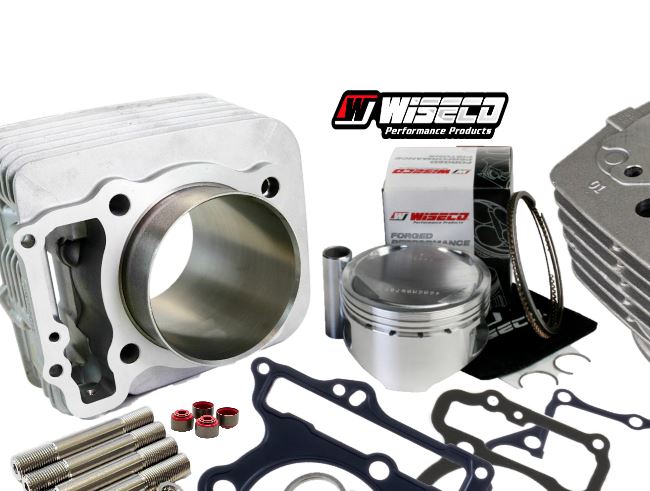 Honda TRX 400EX 400X 87mm Big Bore Kit +2 Cylinder Head Assembly Top End Repair