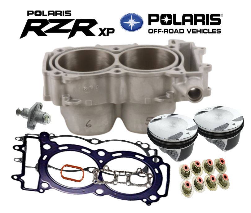 Polaris RZR XP Turbo S OEM Top End Rebuild Polaris Cylinder Pistons Assembly Kit