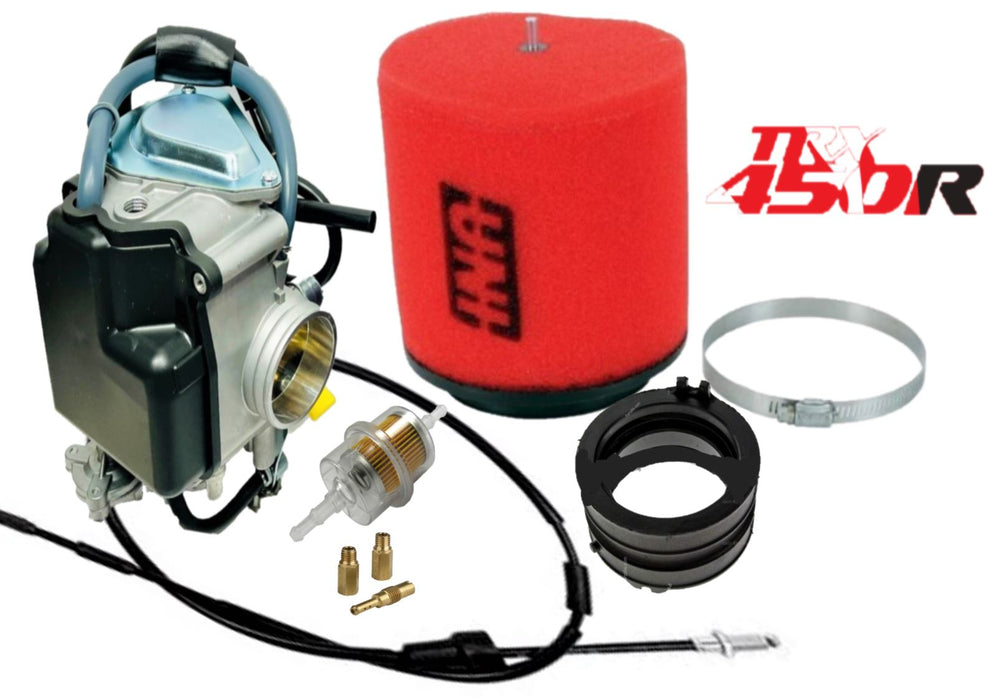 Get Best 04 05 TRX450R TRX 450R Carburetor Complete Replacement Carb Kit Intake