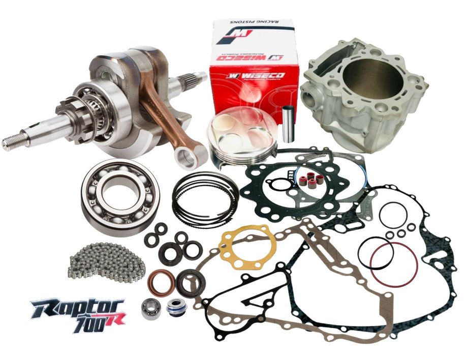 Best Raptor 700 105.5 Big Bore Rebuild Kit +3.5 Cylinder Top Bottom Assembly Kit