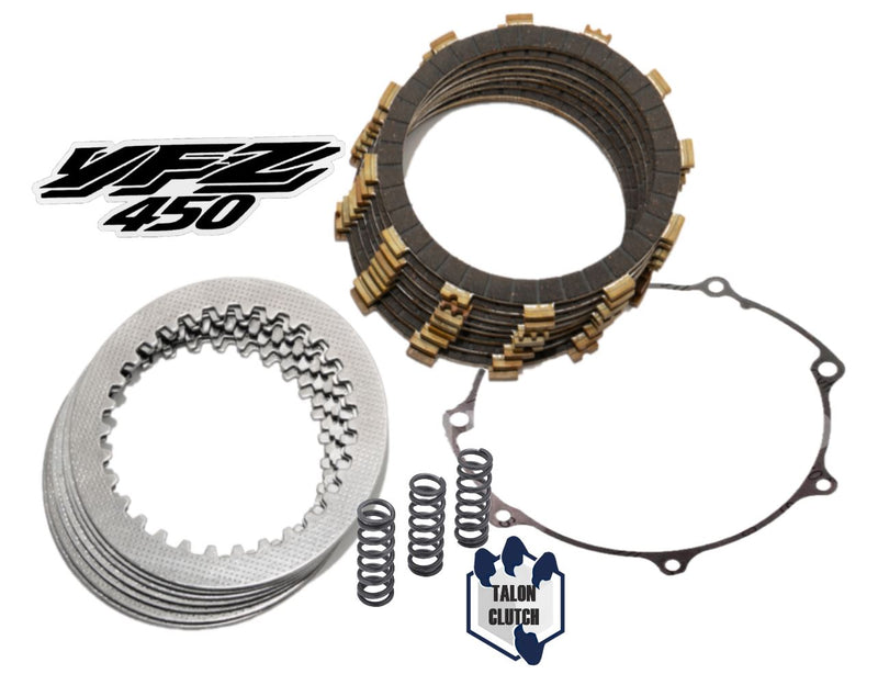 14+ YFZ450R YFZ 450R Clutch Pack Talon Aftermarket Replacement Kit Plates Spring