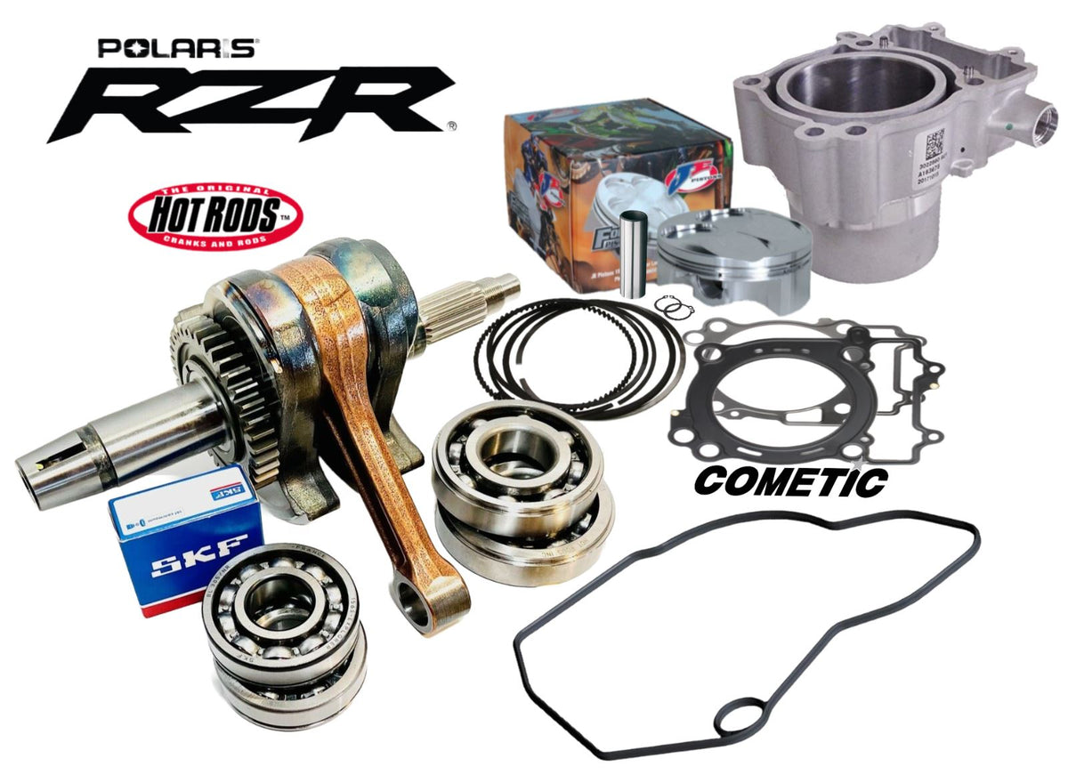 1217 RZR 570 Big Bore Rebuild Kit 104 Complete Top Bottom Motor Engin