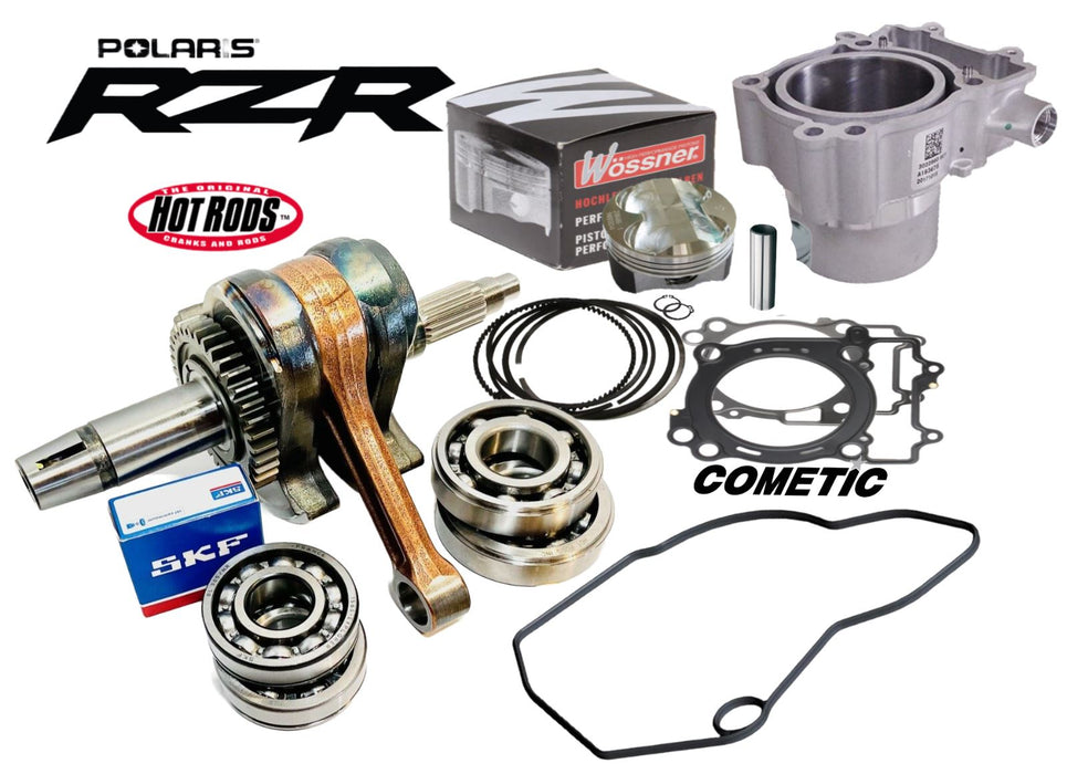 '12-17 RZR 570 Rebuild Kit Complete Stock Bore Top Bottom Motor Engine Assembly