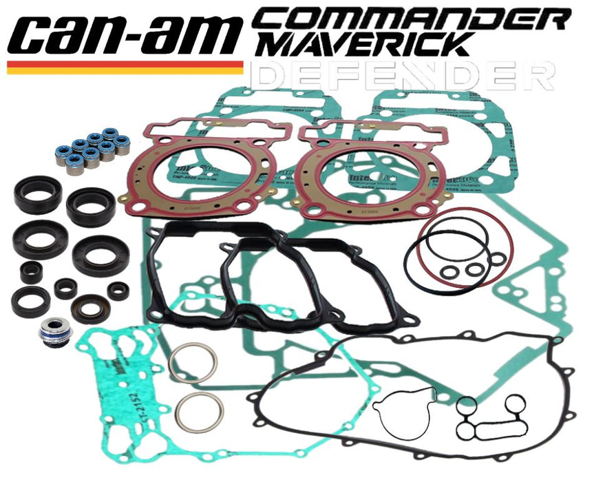 Commander 800 1000 Max Complete Gaskets Seals Kit Top Bottom End Gasket Seal Set