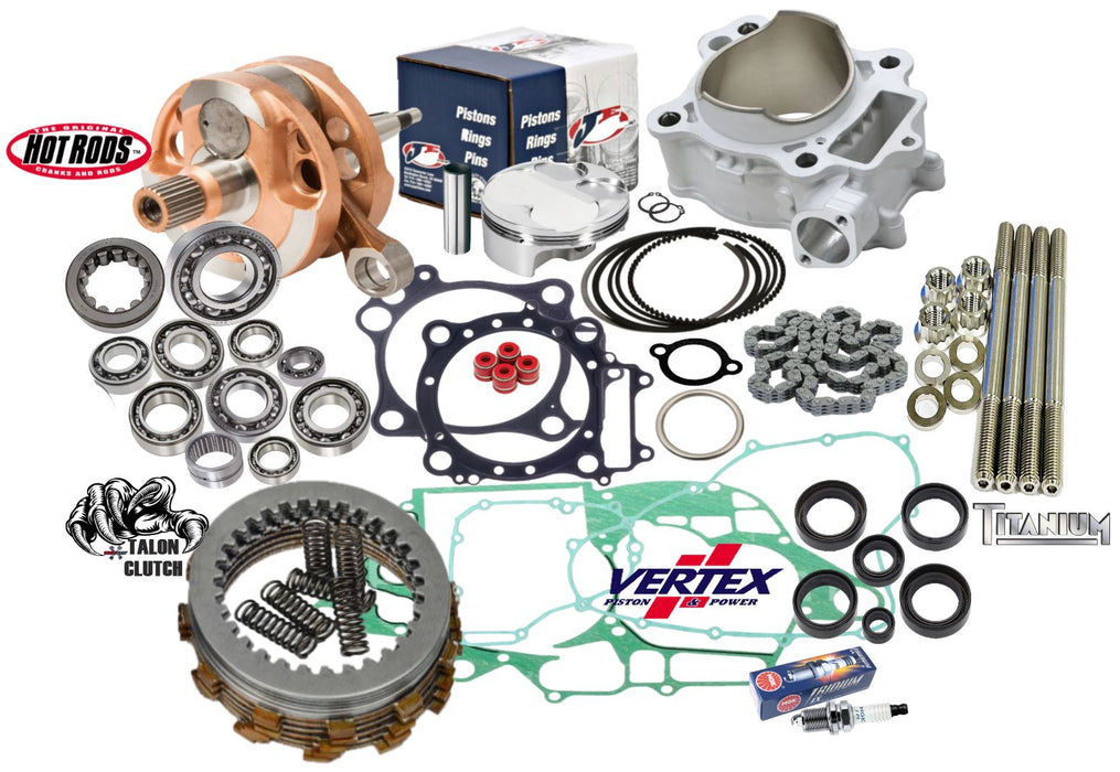 10-17 CRF250R Big Bore Rebuild Kit 80mm Top Bottom End Motor Engine Assembly Kit