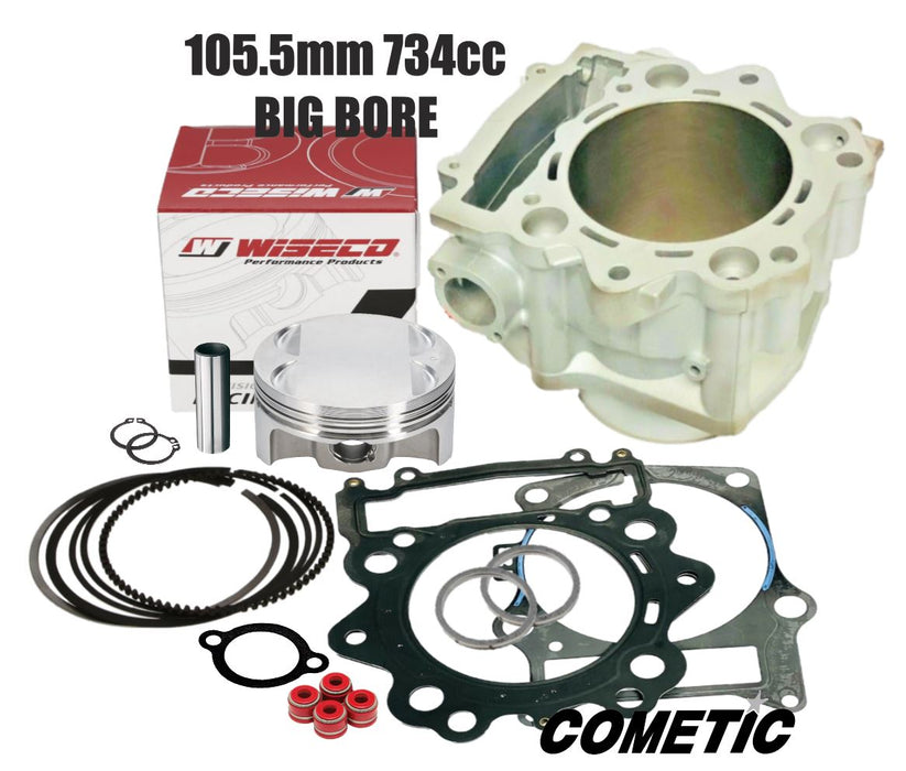 Rhino Viking 700 105.5mm Big Bore Kit 734cc Cylinder Piston Top End Rebuild Kit