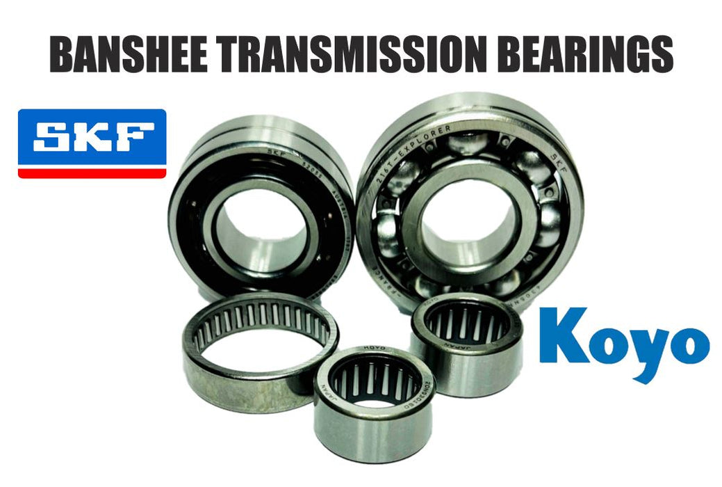 Best Yamaha Banshee Transmission Bearings SKF Koyo Shift Cam Trans Bearing Kit