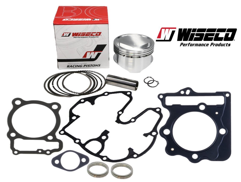 Honda 400EX 400X +1mm Over Piston Wiseco 4606M08600 86mm Piston Top End Gaskets