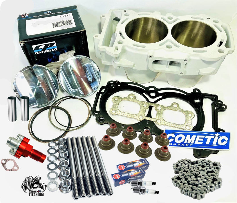 RZR 1000 S S4 98mm Big Bore Kit +5 Cylinder Pistons Top End Rebuild Assembly Kit