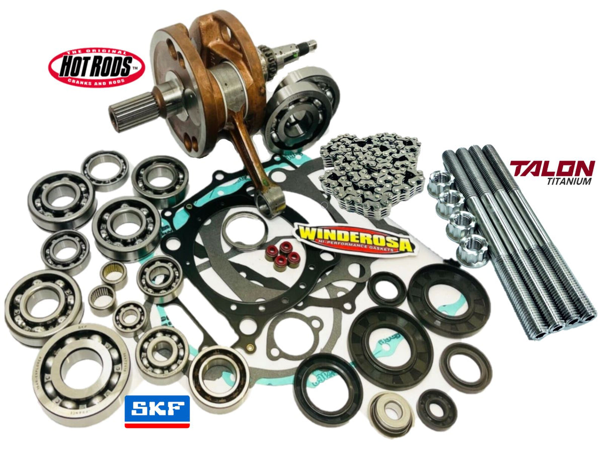 0406 CRF250R Stroker Bottom End Rebuild +3 Hotrods Crank Motor Engine