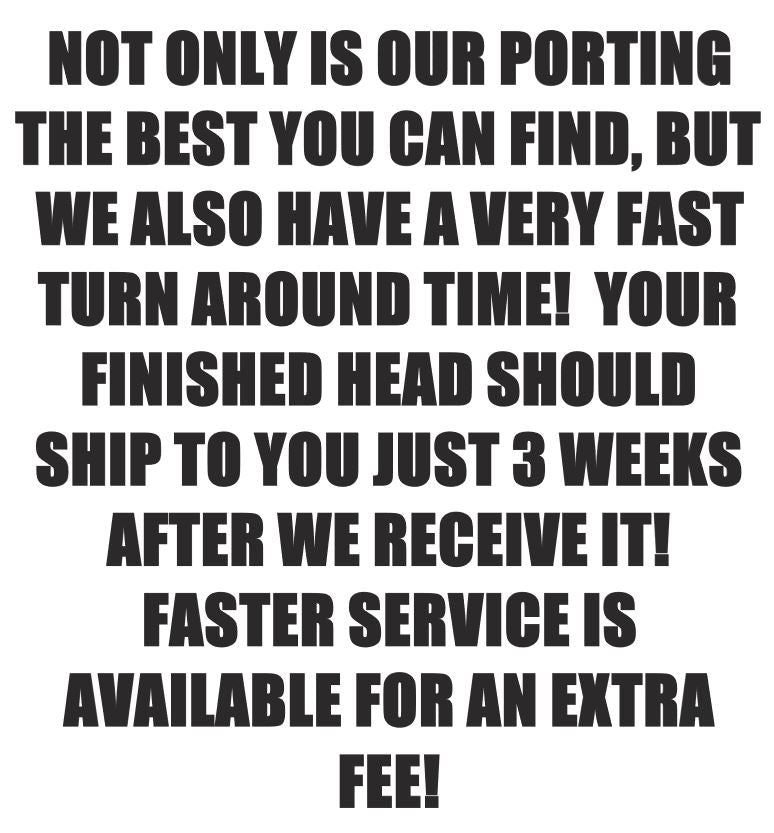 Rebuild YFZ450 Cylinder Head Rebuild Port Assemble +1 Valves Hotcams YOUR HEAD