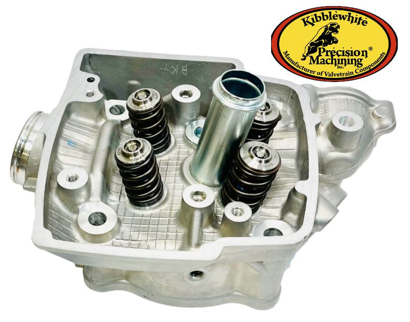 04 05 TRX450R Ported Polished Head Porting Assembled Kibblewhite Valves Assembly