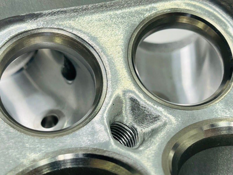 02-08 CRF450R Ported Cylinder Head Porting Assembly Assembled Kibblewhite Valves