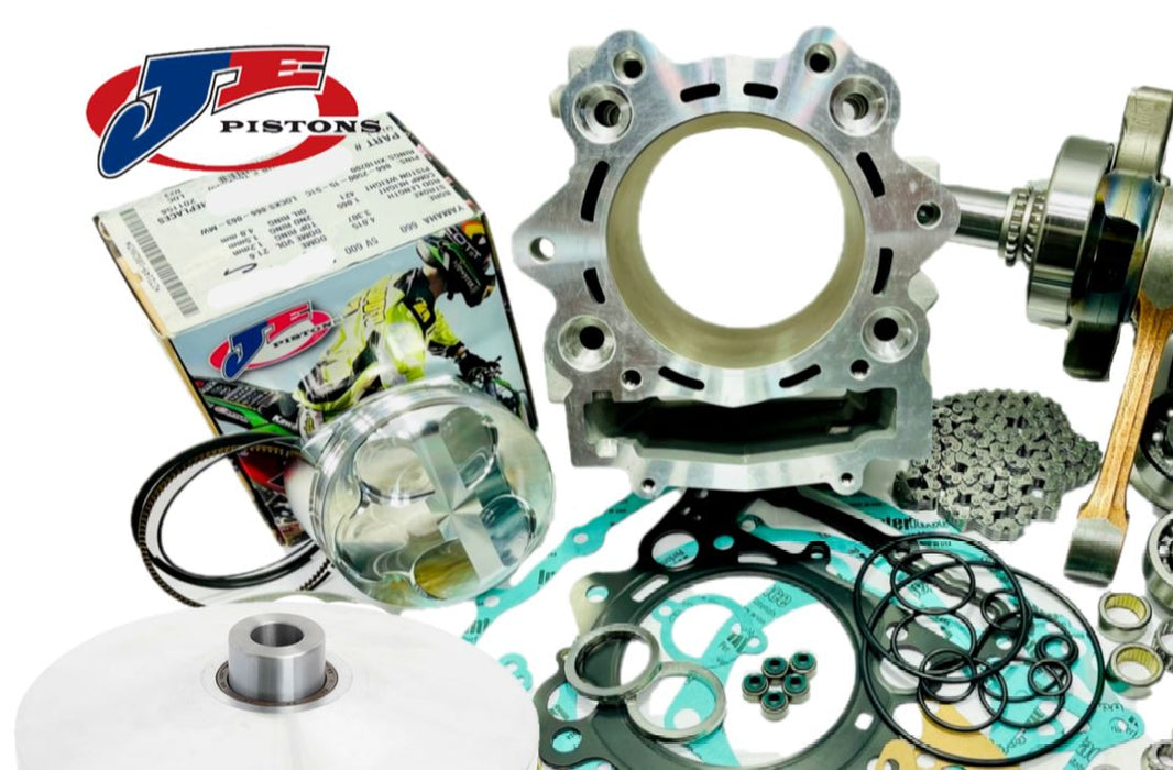 Best Rhino 660 Clutch Rebuilt Motor Engine Rebuild Kit Top Bottom End Oil Pump