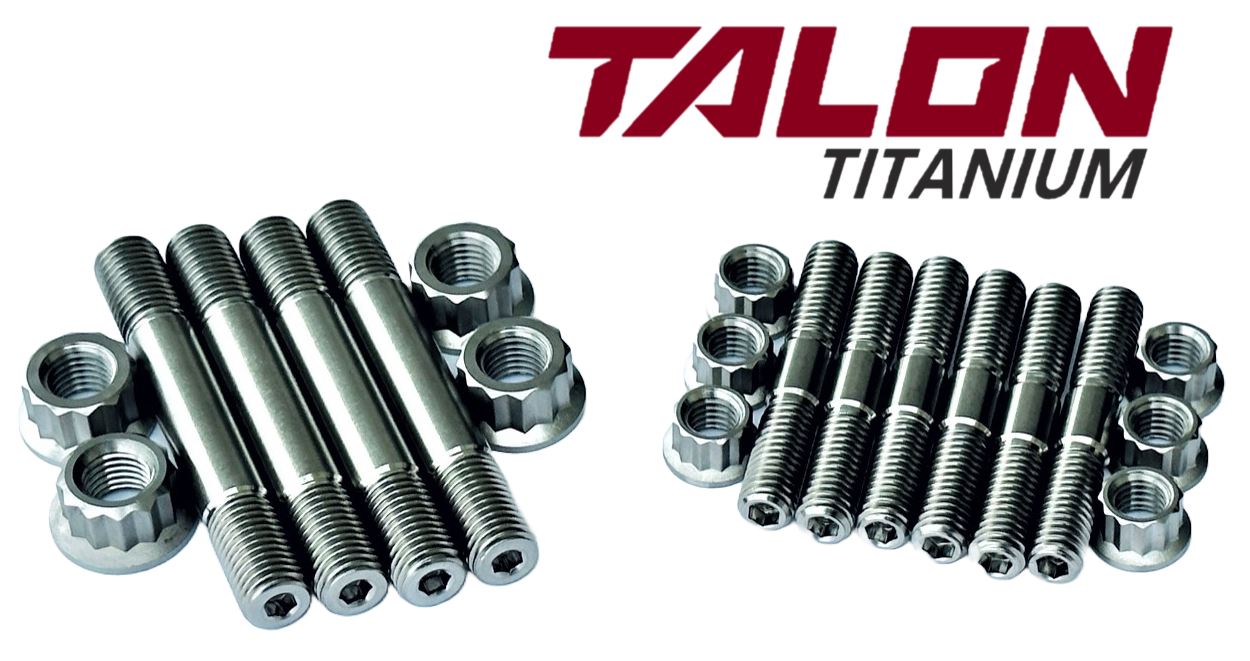 07-23 YZ250 TITANIUM Crankcase Cylinder Head Studs Complete Ti Stud Bolt Kit