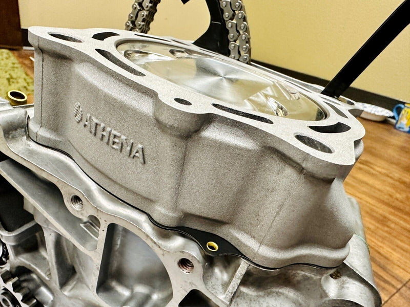 08-12 RMZ450 Big Bore Stroker Complete Motor Rebuild Assembled Engine 516cc