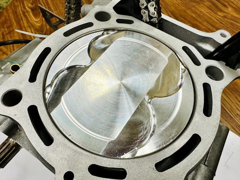 08-12 RMZ450 Big Bore Stroker Complete Motor Rebuild Assembled Engine 516cc