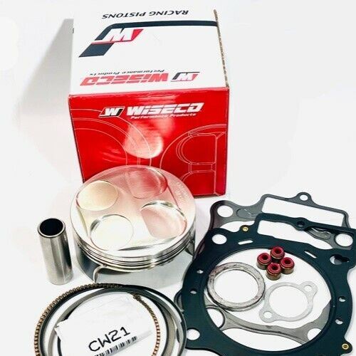 04 05 TRX450R Wiseco Piston Hi Comp 14:1 Piston TITANIUM Stud Kit Race Gas Redo