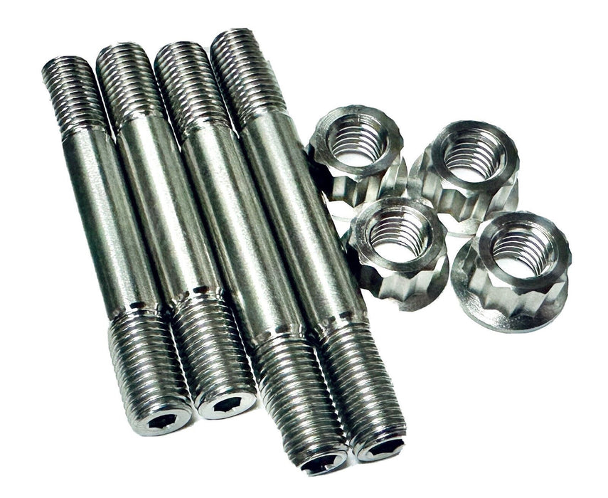 Honda CR250R CR 250R TITANIUM Cylinder Bolts Cylinder to Crankcase Stud Kit Nuts