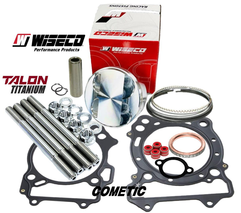 LTZ400 DRZ400 94mm WISECO Big Bore Piston COMETIC Top End Kit TITANIUM Stud Kit