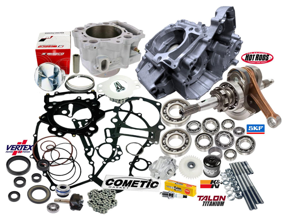 Viking 700 Crankcases Cases Rebuild Kit Complete Top Bottom End Motor Engine Kit