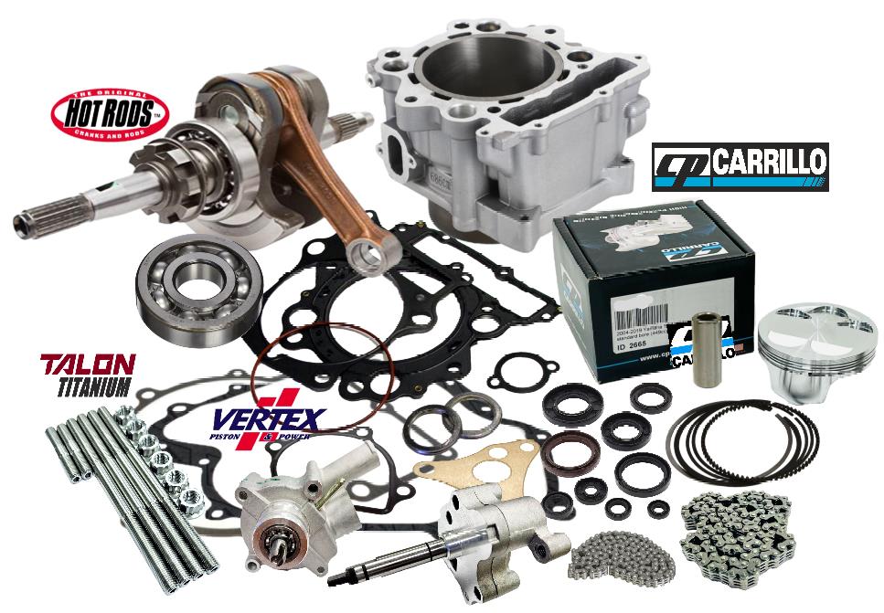 Rhino Grizzly 660 102 Big Bore Stroker Kit 719cc Motor Engine Rebuild Repair Kit