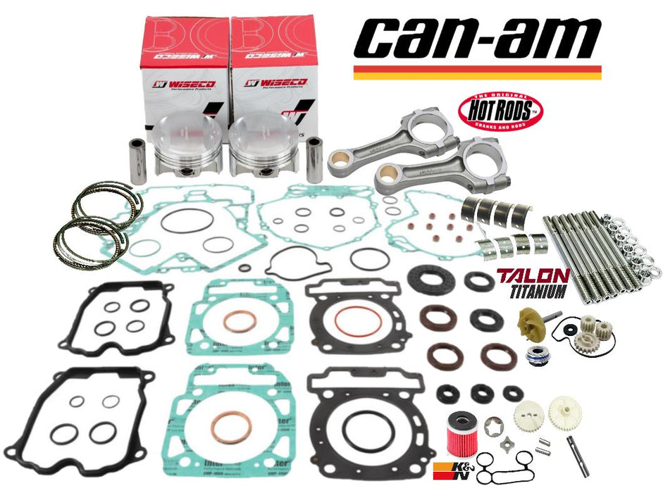 Outlander 800 Hotrods Connecting Rods Rebuild Kit Top Bottom End Motor Engine