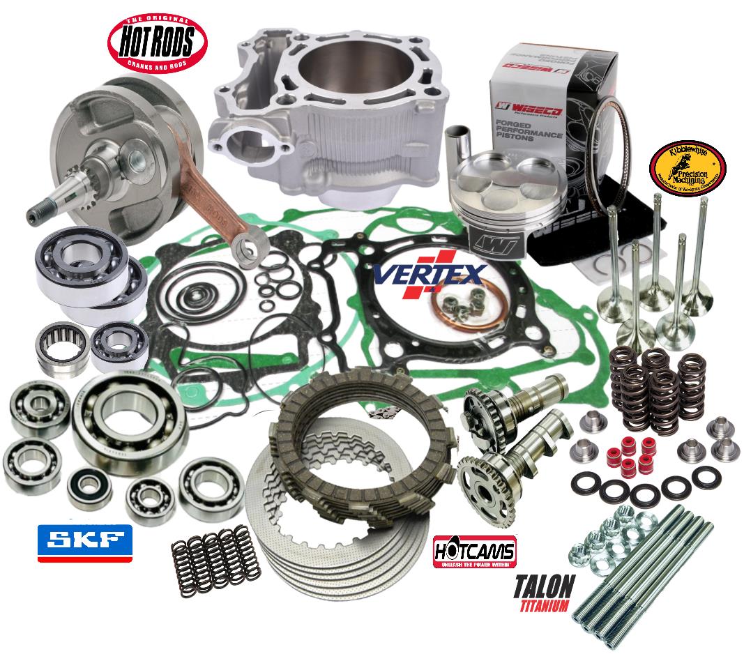 03-13 YZ250F 83mm Big Bore Rebuild Kit Top Bottom End Motor Engine Ass ...