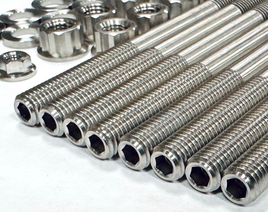 Harley Davidson 984M V-Rod VRSC VRSCA TITANIUM Cylinder Head Stud Bolts Kit