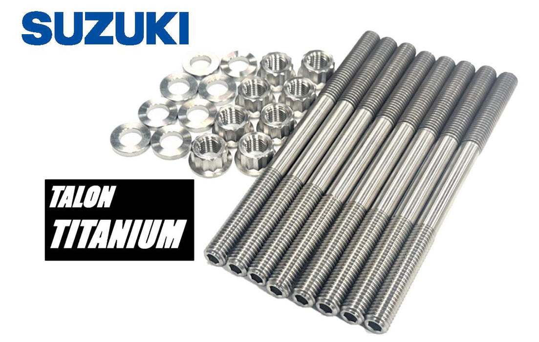 Suzuki 11117-31H00 DL1000 V-Storm TITANIUM Cylinder Head Stud Bolts Ti Bolt Kit