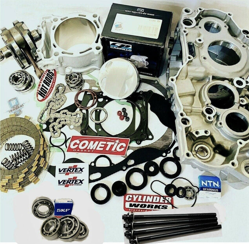YFZ450 YFZ 450 Cases Crankcases Complete Rebuilt Motor Engine Rebuild Parts Kit