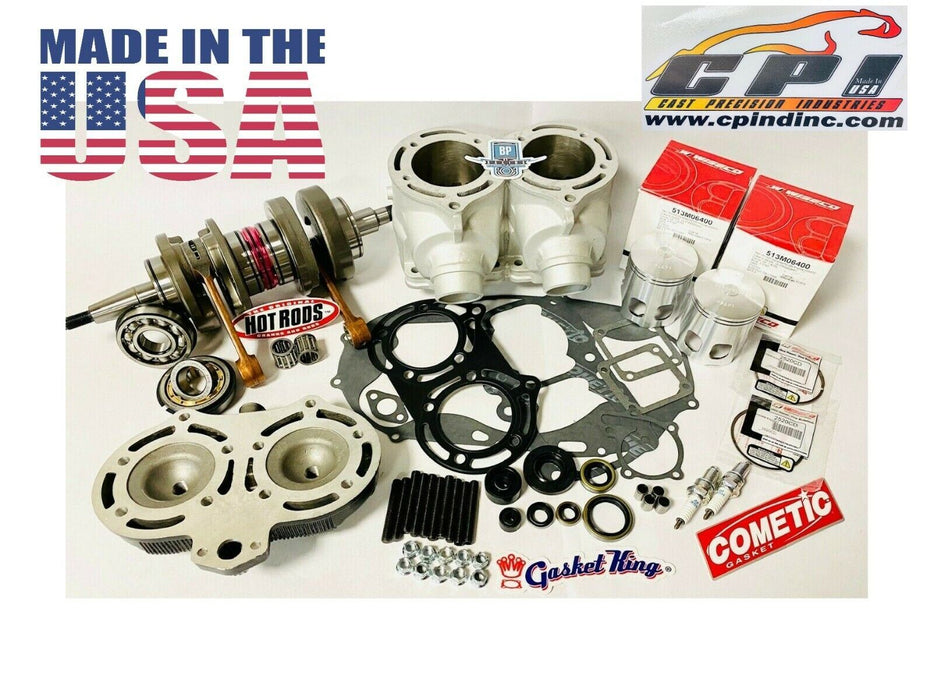 Banshee Alpha Cub Stock OEM Cylinder Cylinders Rebuilt Motor Engine Rebuild Kit