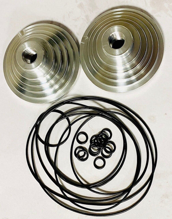 Banshee 66mm Race Gas Domes 17cc Cool Head Stock Crank 12 degree Hi Comp Alky