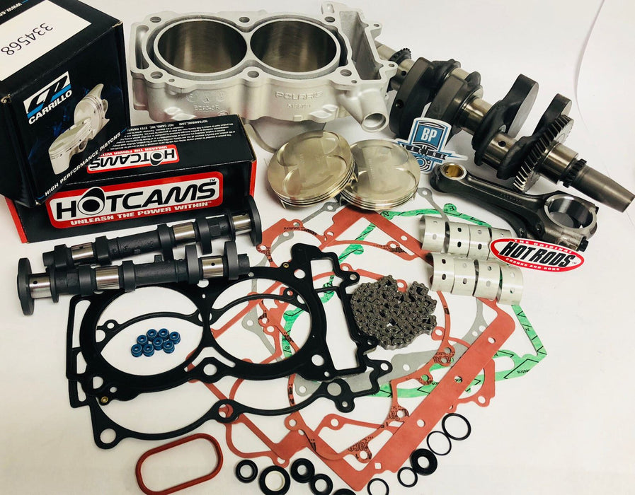 17+ XP1000 XP 1000 COMPLETE Motor Engine Rebuild Kit Top Bottom End Crank Cams