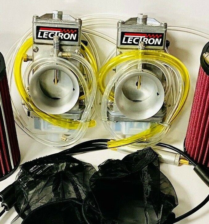 Banshee 38mm Lectrons Carbs Complete 38 mil Lectron Carb Carburetor Kit Intake