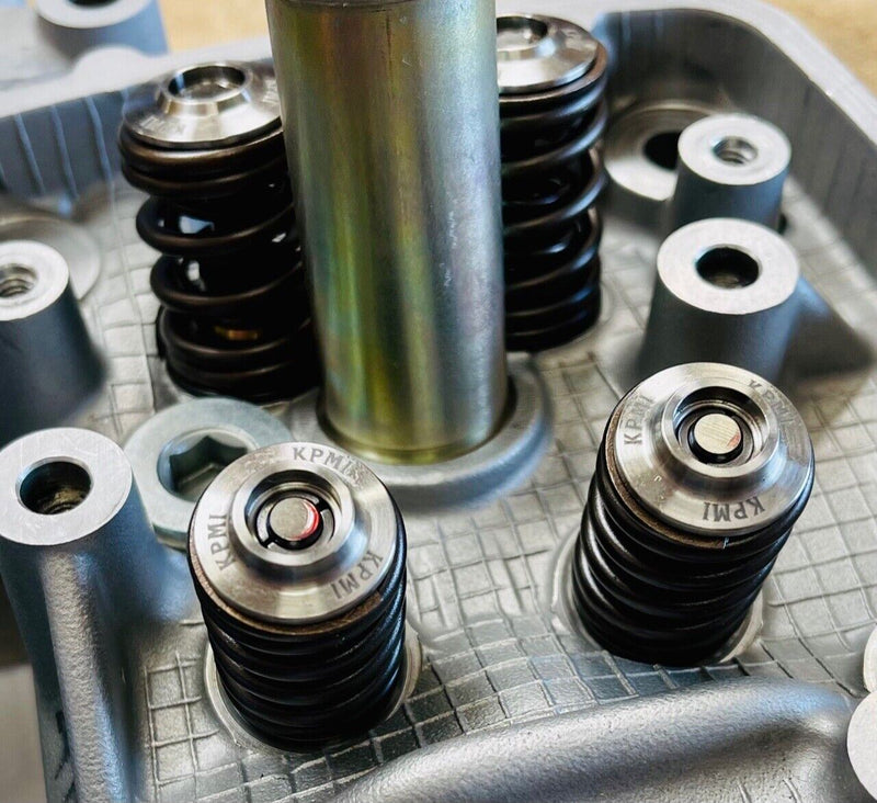 04 05 TRX450R TRX 450R Ported Assembled Head Porting Kibblewhite Valves Assembly