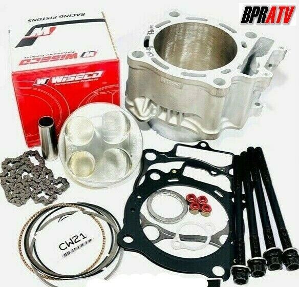 04 05 TRX450R TRX 450R Cylinder 14:1 Hi Comp Piston Complete Top End Rebuild Kit