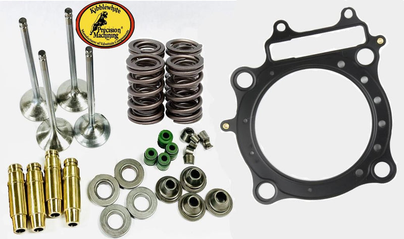 02-08 CRF450R CRF 450R Kibblewhite Valve Springs Guides Complete Head Repair Kit