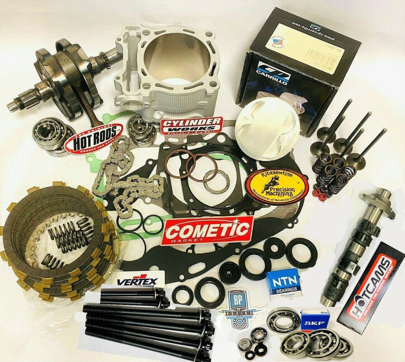 Raptor 660 Big Bore Stroker 102m Complete Engine Rebuild Valves Hotcam Parts Kit