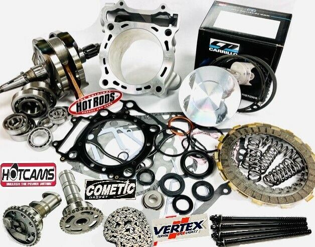 DRZ400 DRZ DR-Z 400 Big Bore Stroker Stage 2 Cams Complete 470 Rebuild Kit 94 MM