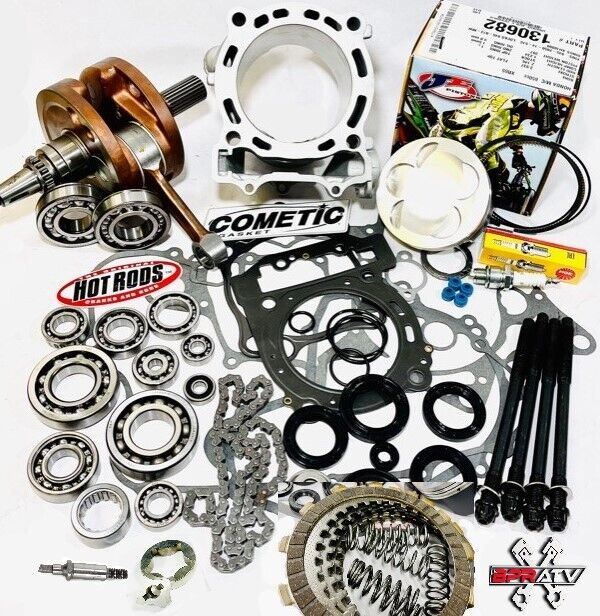 06-09 YZ450F YZ 450F Big Bore Rebuild Kit 98mm +3 Top Bottom End Assembly Parts