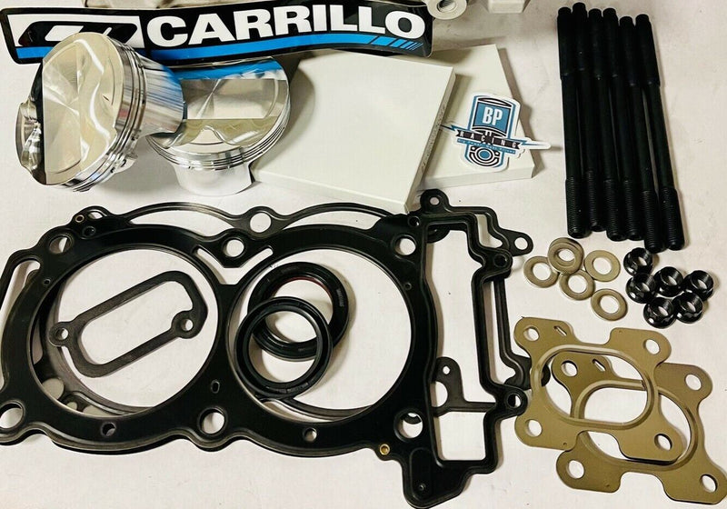KRF KRX 1000 Teryx Turbo Pistons Stock 92mm 9.5:1 CP Carrillo Piston Gaskets Kit