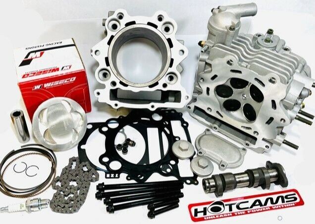 Rhino 660 Big Bore Kit 102m Cylinder Head Assembly 686 Top End Kit Mudbuster Cam