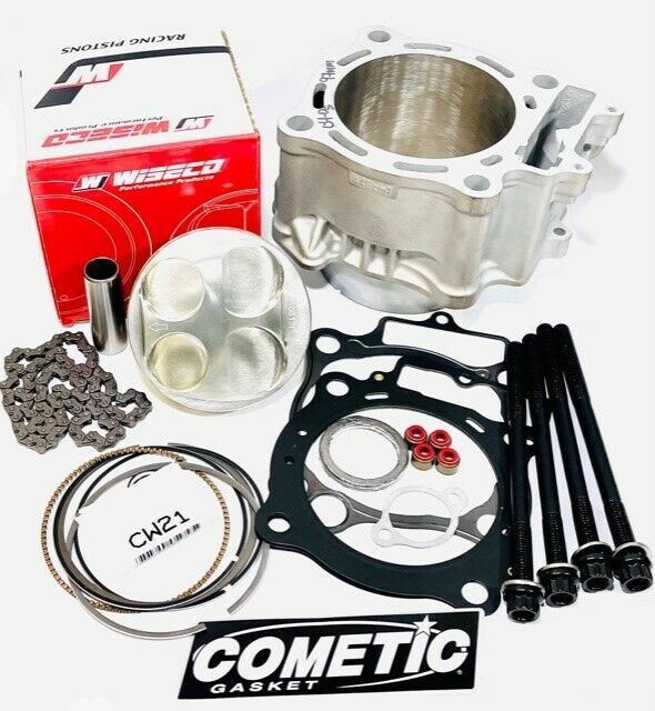 06+ TRX 450R 450ER 500cc Big Bore +5 101mm Cylinder Piston Complete Top End Kit