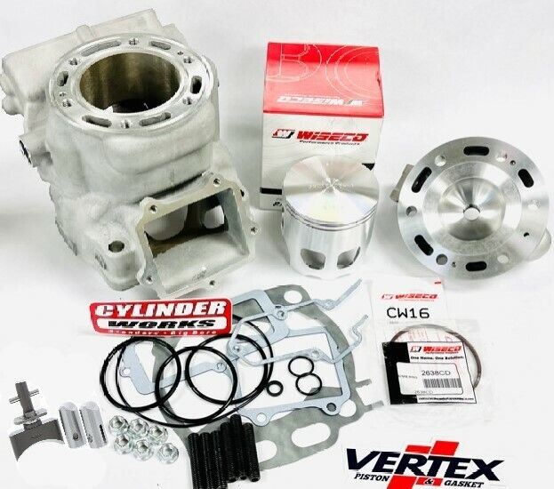 YZ250 YZ 250 72mm Big Bore Ported Cylinder Machined Head Complete Top End Kit
