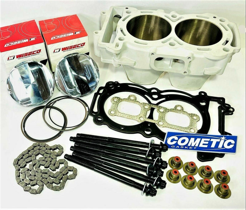 RZR XP 900 Stock Bore Replacement Cylinder Pistons Complete Top End Rebuild Kit