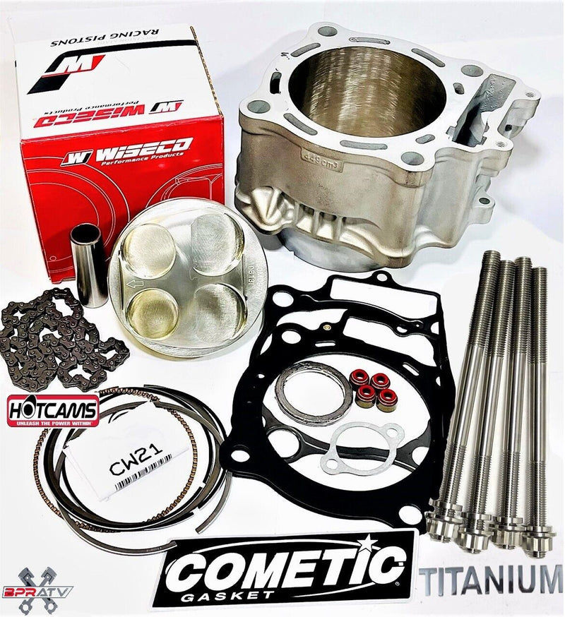 2006+ TRX 450R 450ER 101mm +5 Big Bore Cylinder 520cc Wiseco Top End Rebuild Kit