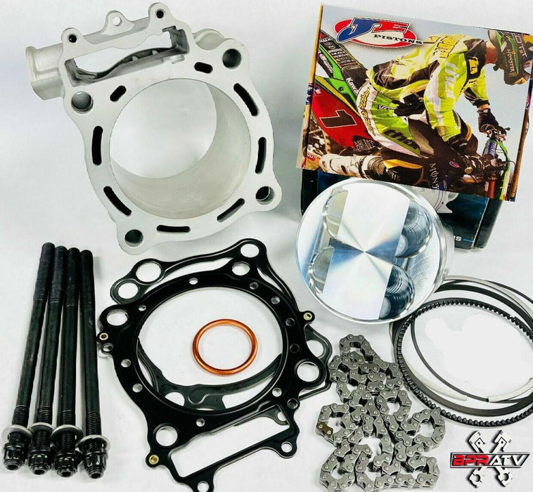 02-08 CRF450R CRF 450R 100mm Big Bore Kit +4 Cylinder Complete Top End Rebuild